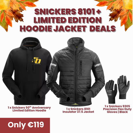 Snickers 8101 + Limited Edition Hoodie Jacket Deal