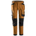 Snickers 6244 Canvas Stretch Trousers Holster Pockets