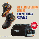 Solid Gear Falcon 2 Mid | Black Free Gym Bag
