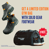 Solid Gear Vapor 3 Mid Safety Boot Free Gym Bag