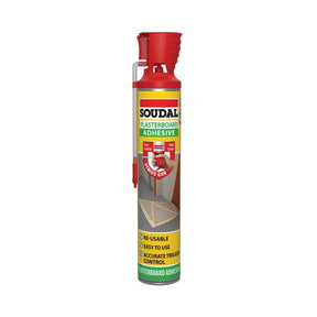 Soudal Genius Gun Plasterboard Adhesive Foam - 750ml