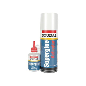 Soudal Mitre Kit 50g Glue & 200ml Activator