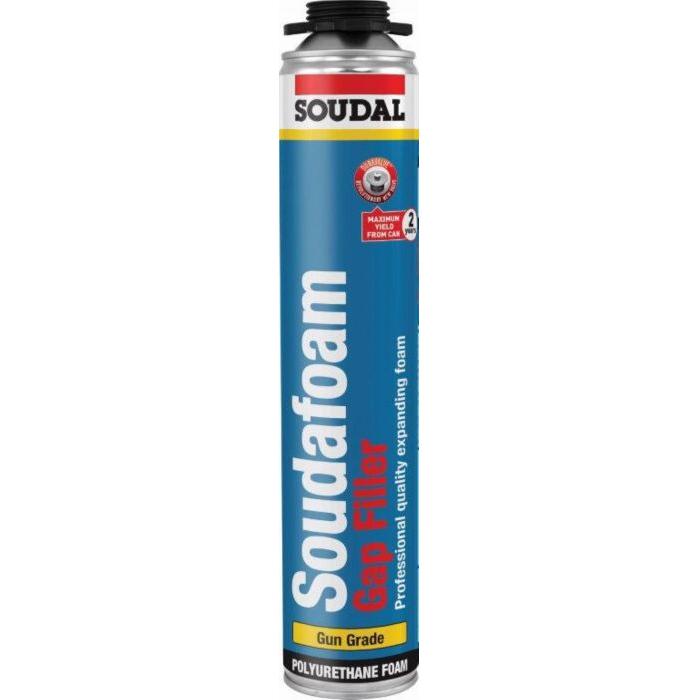 Soudal Soudafoam Gap Filler Expanding Foam | Gun Grade - 750ml 