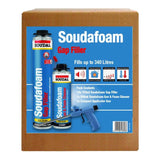 Soudal Soudafoam Gap Filler Expanding Foam | Gun Grade - 750ml