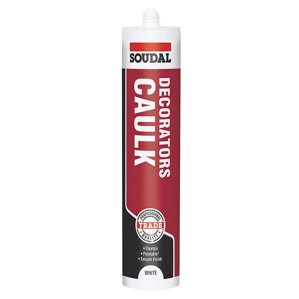 Soudal Trade Decorators Caulk | White - 290ml