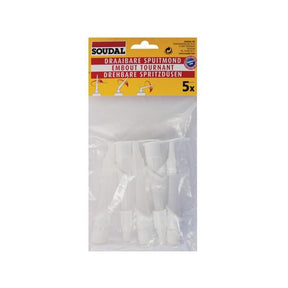 Soudal Twisty Sealant Nozzels - 5 Pack