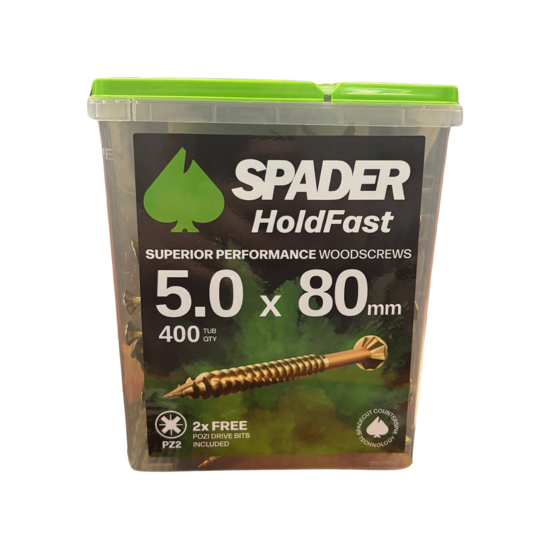 Spader Holdfast Superior Performance Woodscrews 6x150 QTY 100