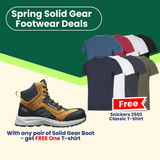 Spring Solid Gear Footwear Deals