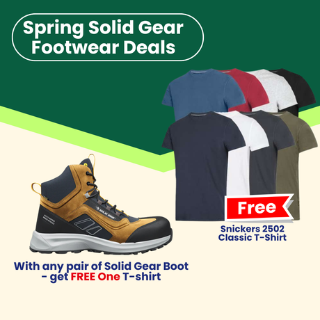 Spring Solid Gear Footwear Deals