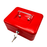 Sterling Combination Lock Cash Box | 200mm red