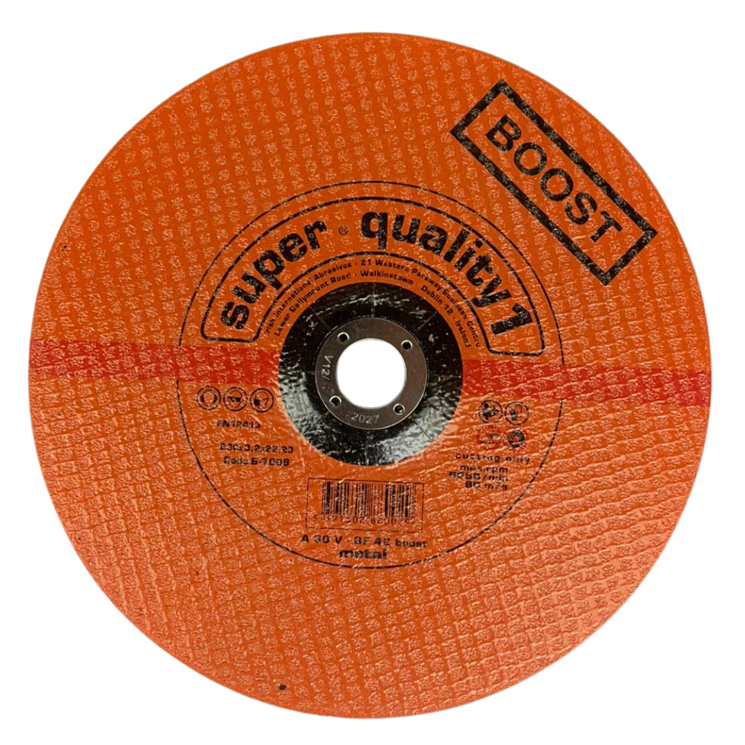 Super Quality 1 Metal Cutting Orange Disc | 9 inches (230mmx2.2mmx23mm)
