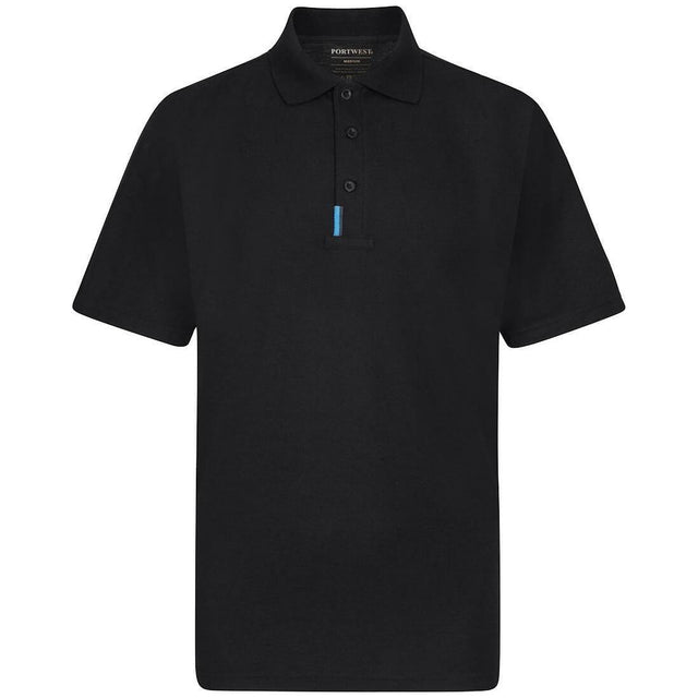 Portwest T720 Polo Shirt - Black