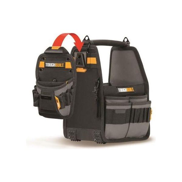 Toughbuilt 8'' Tote + Pouch With Cliptech