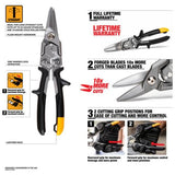 ToughBuilt Straight Cut Aviation Snip