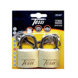 Tessi Solid Brass Padlocks Keyed Alike - 40MM | Pack of 2