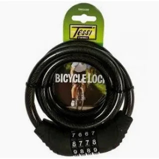 Tessi Bicycle Lock Combination 12mm x 1.2m