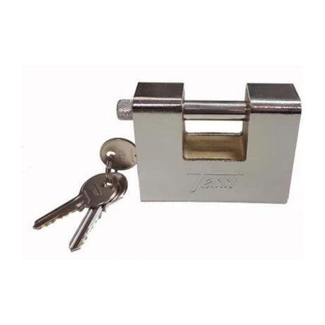 Tessi Armoured Soild Brass Padlock | 90mm