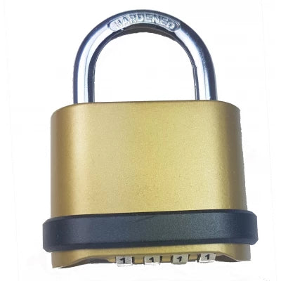 Tessi Combi Resettable Bottom Dial Padlock | 50mm