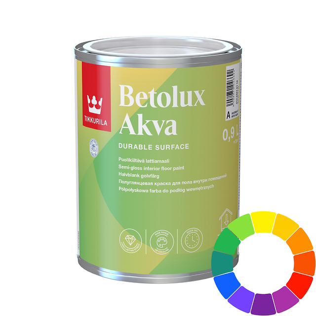 Tikkurila Betolux Akva Floor Paint