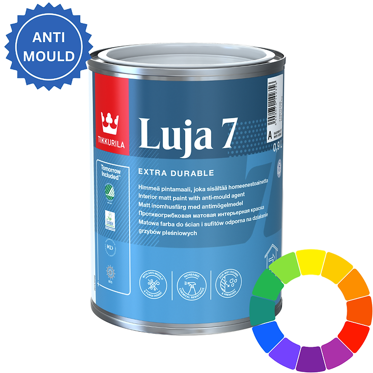 Tikkurila Luja 7 - Anti Mould Paint 1