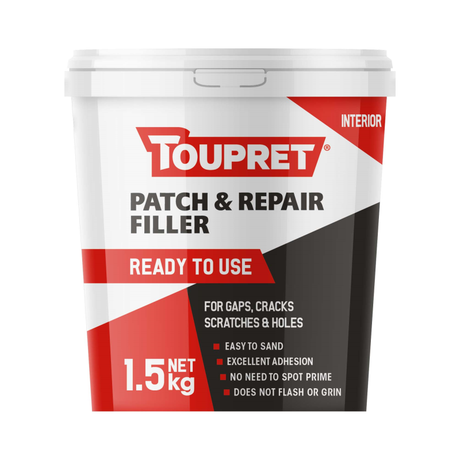 Toupret Patch & Repair Filler Ready To Use 1.5kg