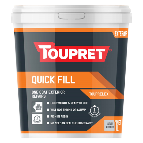 Toupret Quick Fill Exterior 1L