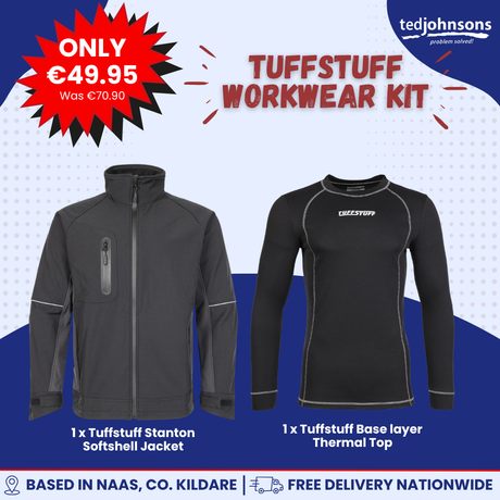 Tuffstuff Workwear Kit | Jacket & Base Layer Bundle Ireland