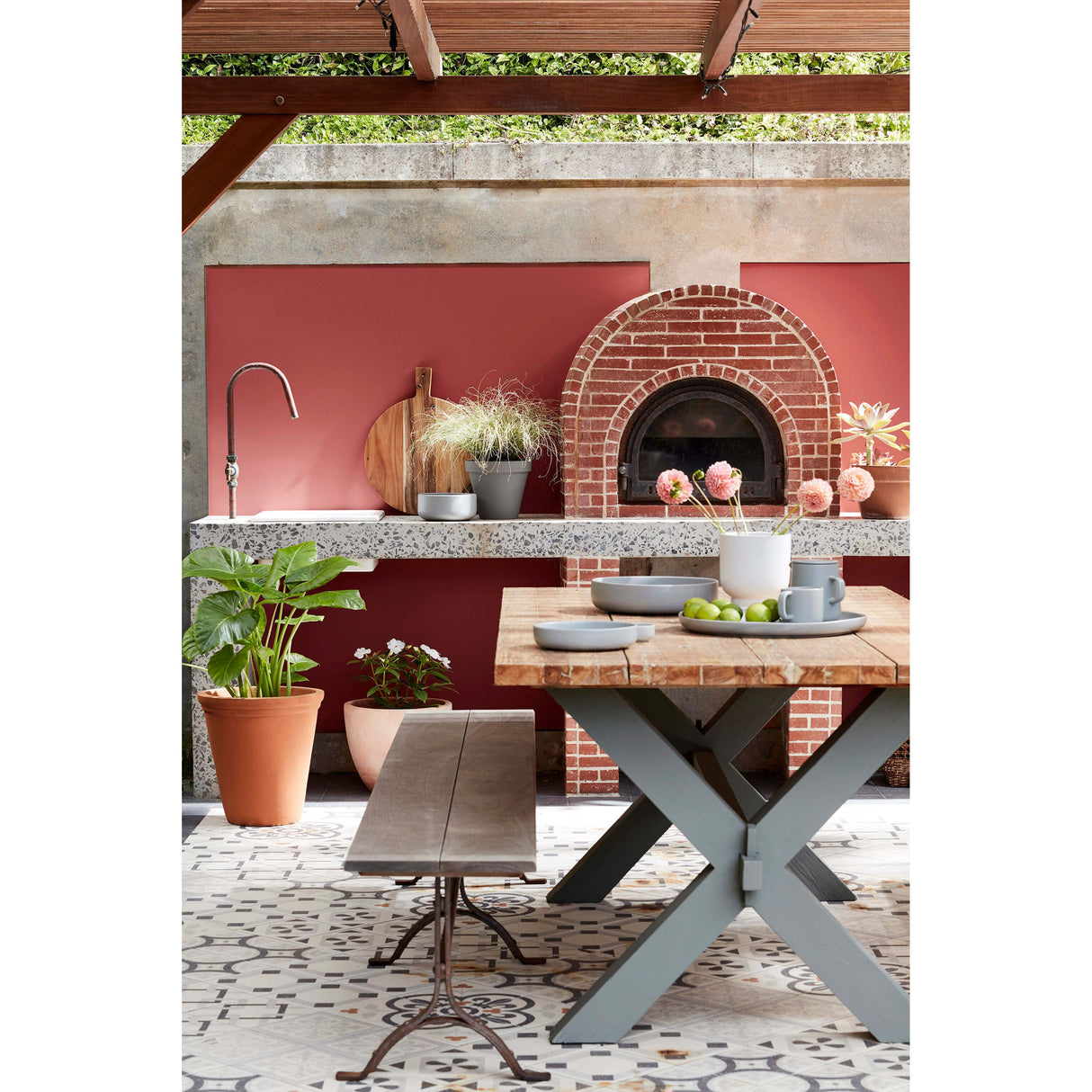 Little Greene Tuscan Red Paint 140 