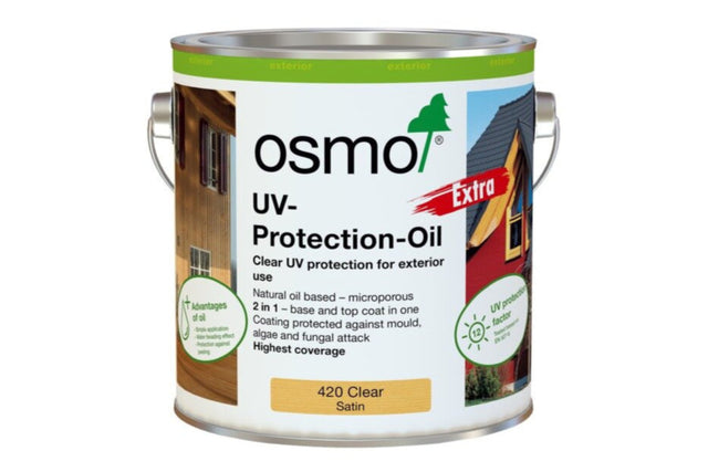 Osmo UV-Protection Oil Extra Clear Satin - 750ml