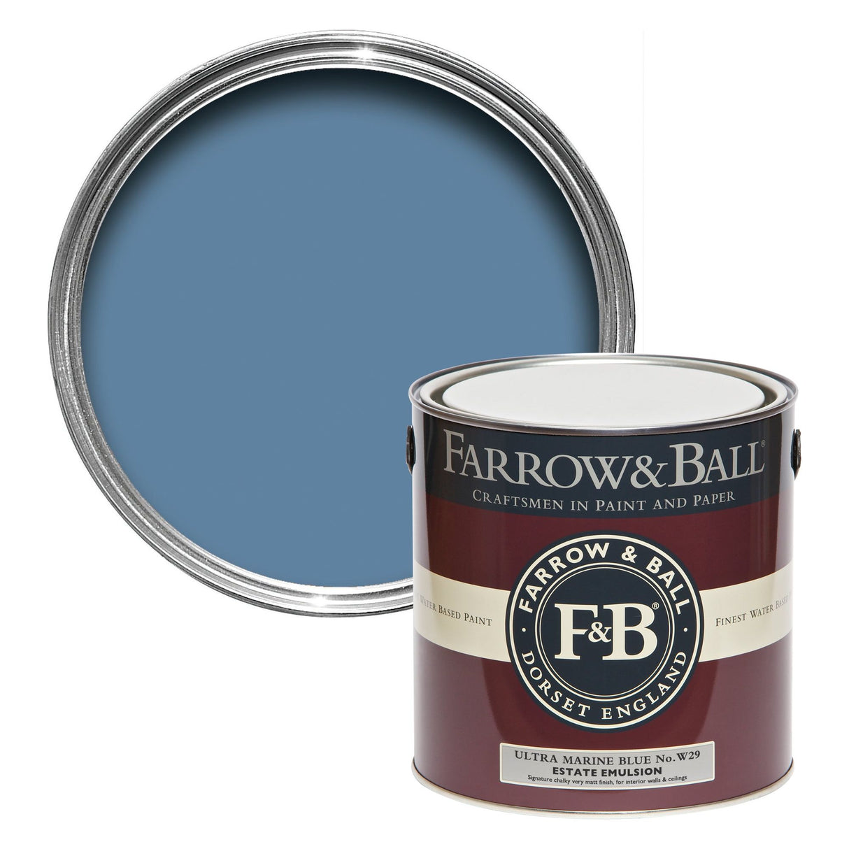 Farrow & Ball Ultra Marine Blue Paint W29