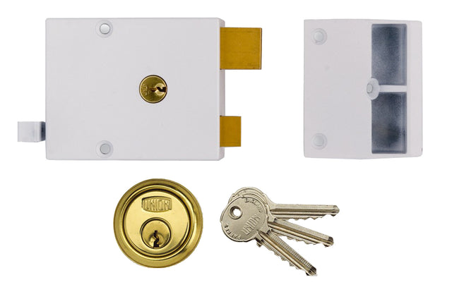 Union 1332 Cylinder Rim Drawback Lock | 60mm