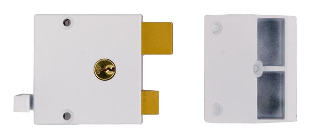 Union 1334 Narrow Stile Cylinder Rim Drawback Lock | 50mm