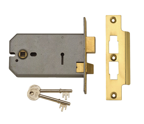  Union 3 lever Horizontal Mortice Lock