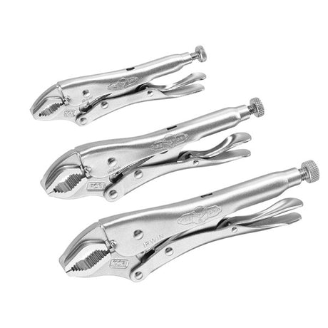 Irwin Vise Grip Plier Set 10CR/7CR/5CR 