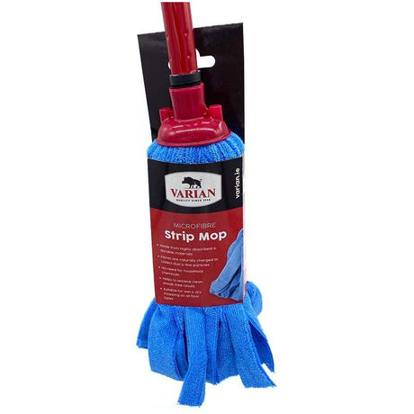 Varian Micro Fibre Strip Mop - Red