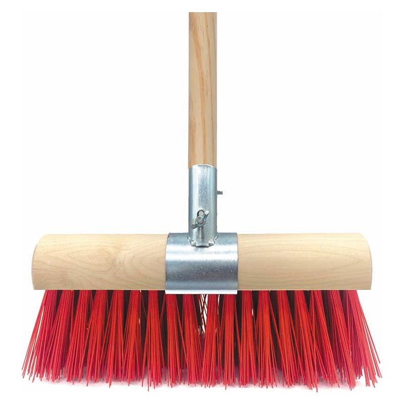 Varian Red PVC Broom Handled & Clamp - 14″ / 356mm