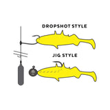 Westin Stanley The Stickleback Shadtail | 9mm/7g - 3 Pieces