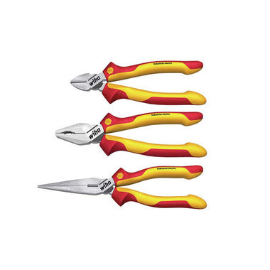 Wiha WHA38637 Industrial Electric Pliers Set | 3 Piece