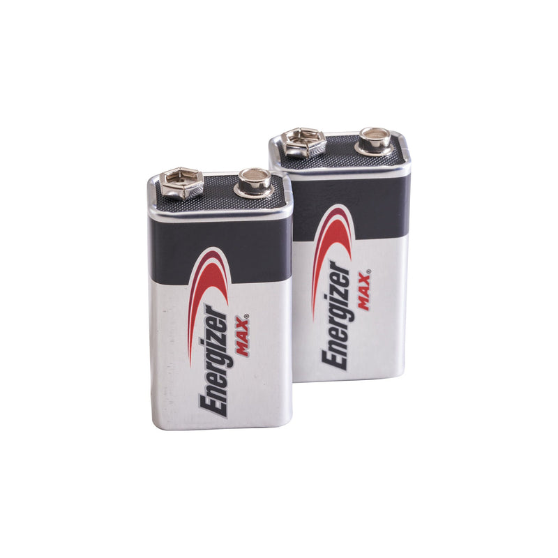 Energizer MAX® 9V Alkaline Batteries 2 Pack