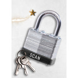 Scan 40mm Laminated Padlock Twin Pack