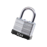 Scan 40mm Laminated Padlock Twin Pack