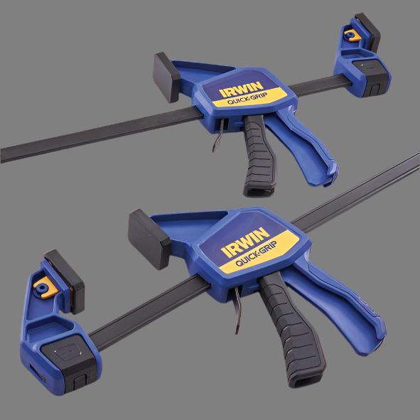 Irwin Quick Grip 300mm 12in Quick Change Bar Clamp - Twin Pack