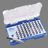 Faithfull 61 Piece Chrome Vanadium Security Screwdriver Bit Set