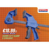 Faithfull 300mm (12") Clamp & Spreader