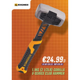 Roughneck 1.1Kg (2.1/2lb) Gorilla V-Series Club Hammer