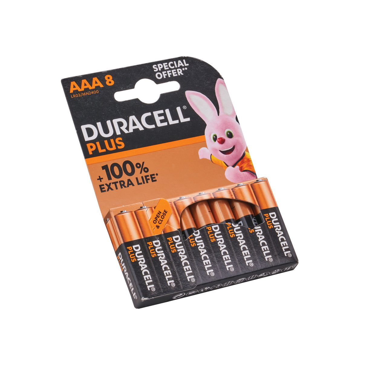 Duracell AAA Plus Power 8 Pack