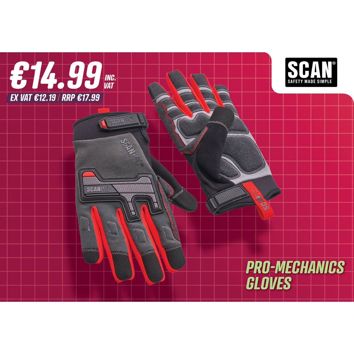 Scan Pro Rigger Gloves Scan Pro-Mechanics Gloves | TedJohnsons.ie – Ted Johnsons