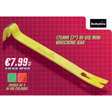 Hultafors 175mm (7") Hi-Vis Mini Wrecking Bar