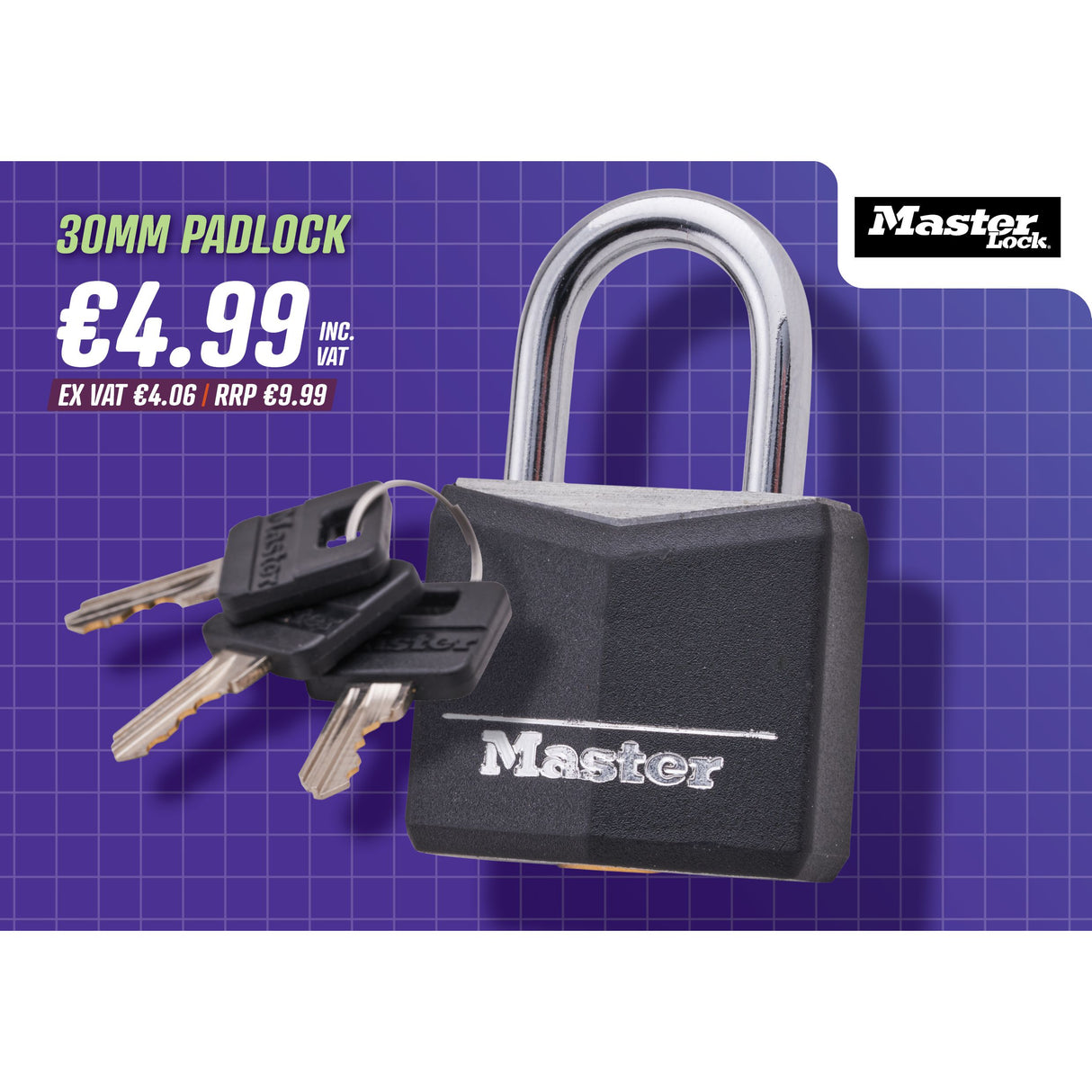Master Lock 30mm Padlock