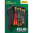 Stanley 10 Piece Screwdriver Set